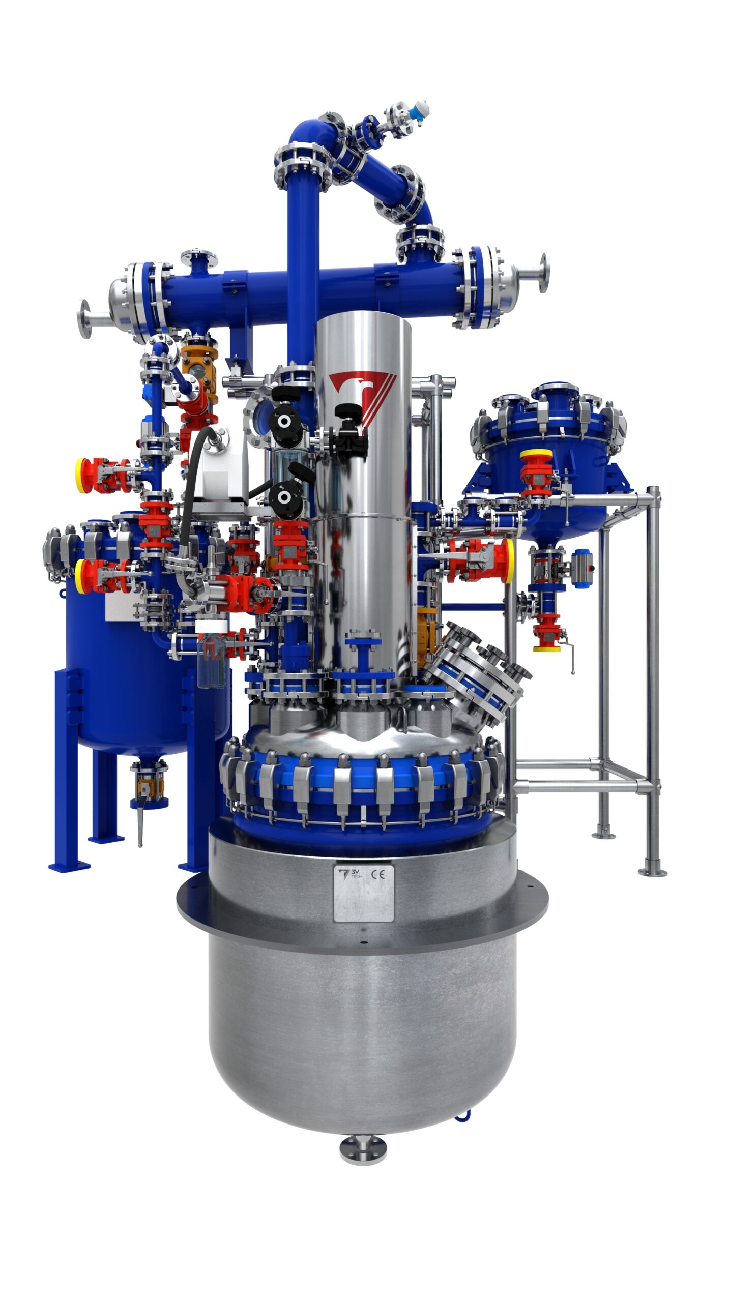 APIs synthesis reaction skid - 3D Experience