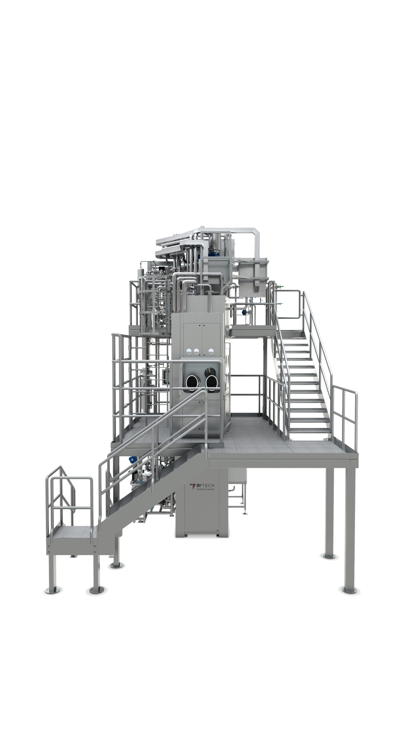 High containment filtration and drying superskid - 3D Experience