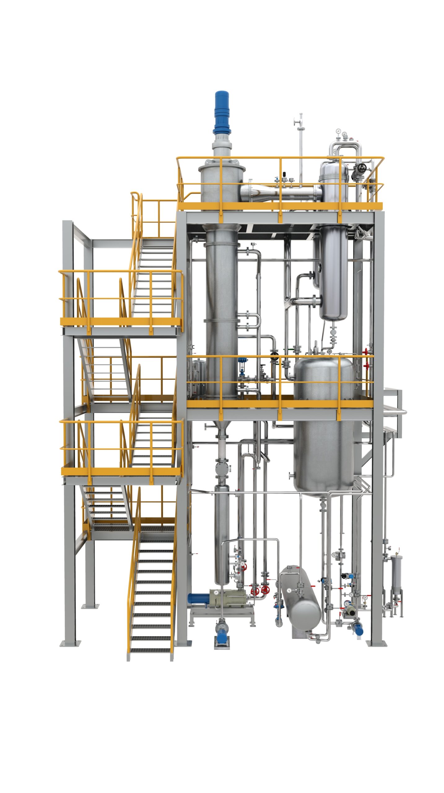 Used lube oils re-refining plant - 3D Experience