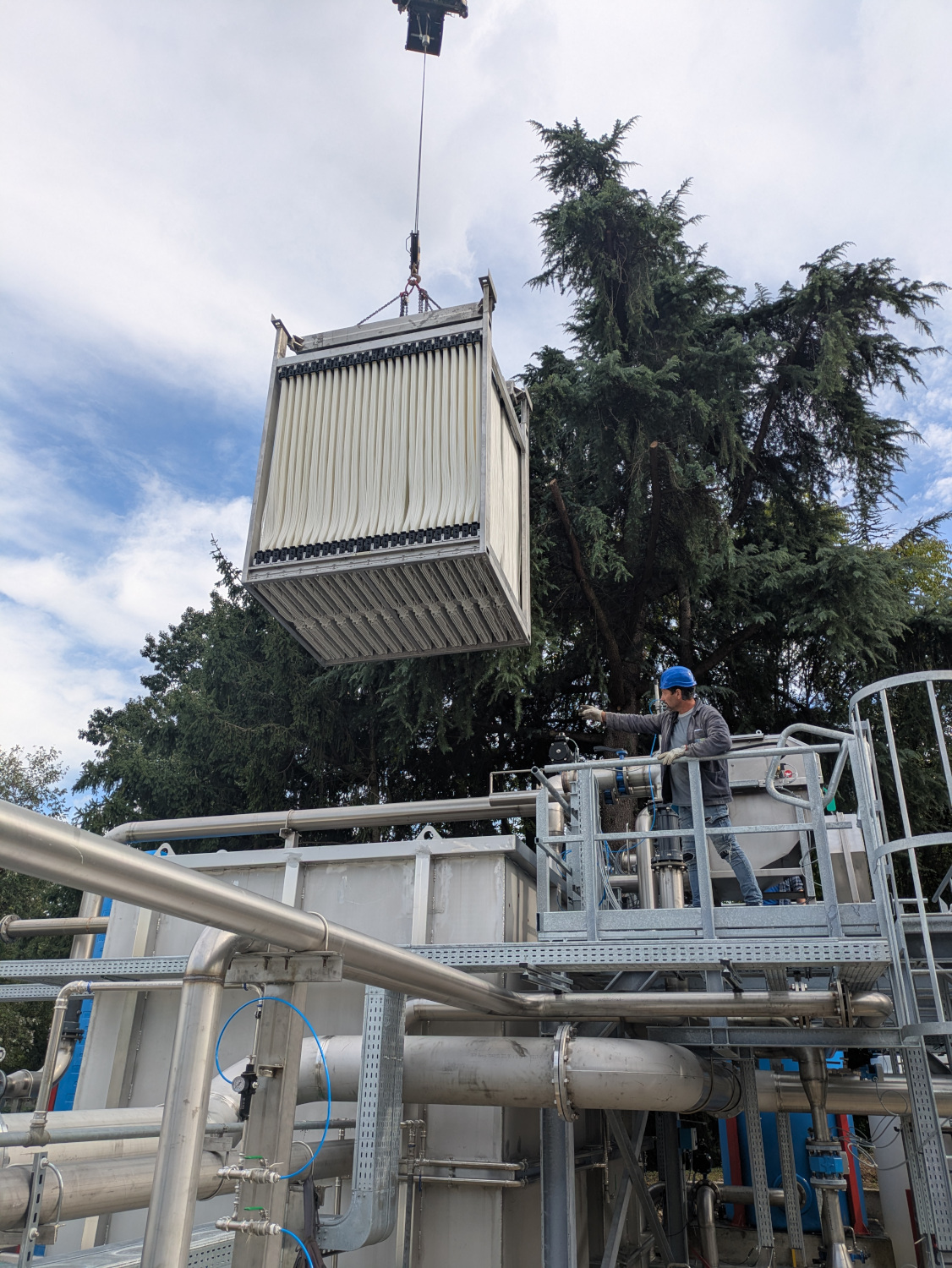 Pharmaceutical ultrafiltration tertiary treatment